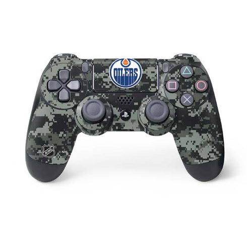 NHL Edmonton Oilers Camo PS4 Controller Skin
