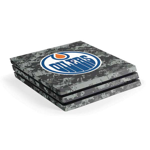 NHL Edmonton Oilers Camo PlayStation PS4 Skins