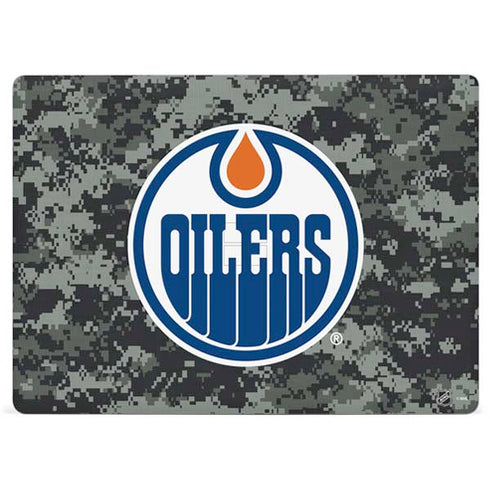 NHL Edmonton Oilers Camo Surface Laptop 2 Skin