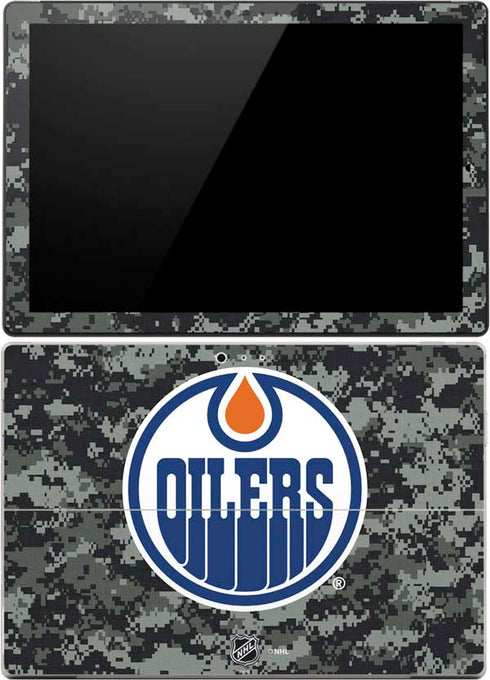 NHL Edmonton Oilers Camo Surface Pro (2017) Skin
