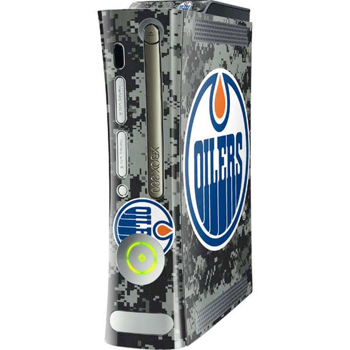 NHL Edmonton Oilers Camo Xbox 360 (Includes HDD) Skin
