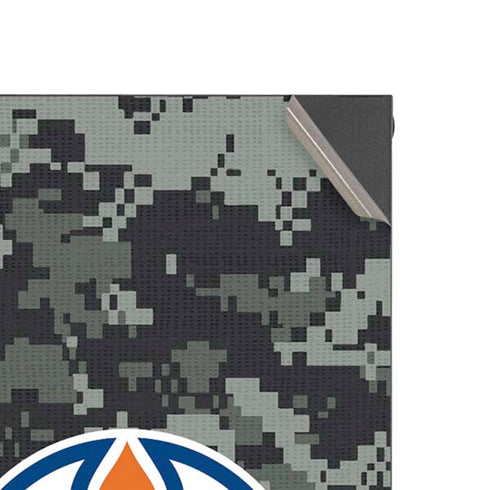 NHL Edmonton Oilers Camo XBox Series X Digital Edition Console Skin