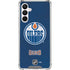 NHL Edmonton Oilers Distressed Galaxy A16 5G Clear Case