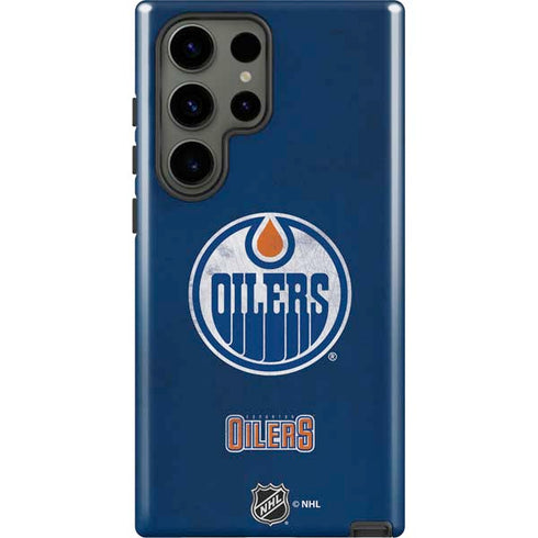 NHL Edmonton Oilers Distressed Galaxy S23 Ultra Pro Case