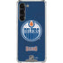 NHL Edmonton Oilers Distressed Galaxy S24 FE Clear Case
