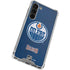 NHL Edmonton Oilers Distressed Galaxy S24 FE Clear Case