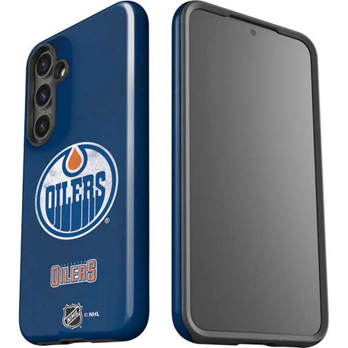 NHL Edmonton Oilers Distressed Galaxy S25 Impact Case