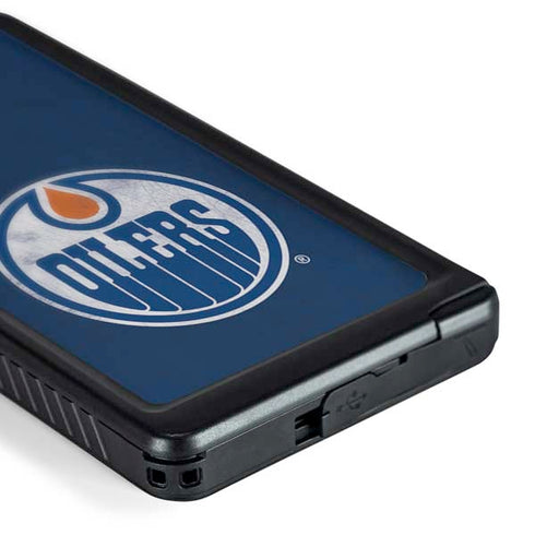 NHL Edmonton Oilers Distressed Galaxy S24 Ultra Waterproof Case