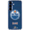 NHL Edmonton Oilers Distressed Galaxy S25 Clear Case
