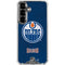 NHL Edmonton Oilers Distressed Galaxy S26 Clear Case