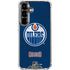 NHL Edmonton Oilers Distressed Galaxy S26 Clear Case