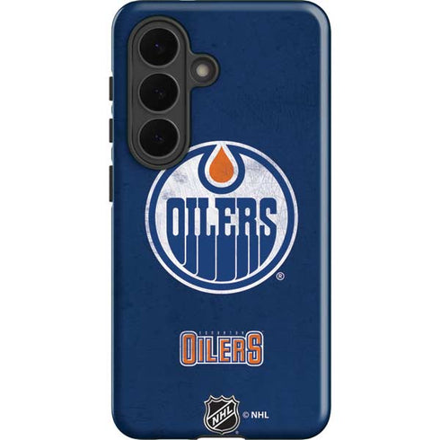 NHL Edmonton Oilers Distressed Galaxy S26 Impact Case
