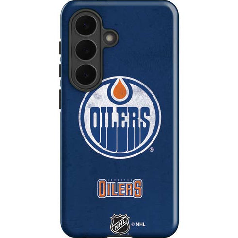 NHL Edmonton Oilers Distressed Galaxy S26 Plus Impact Case