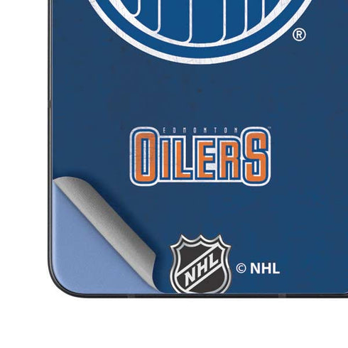 NHL Edmonton Oilers Distressed Galaxy Z Fold5 5G Skin