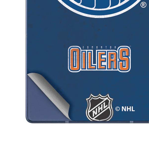 NHL Edmonton Oilers Distressed Galaxy Z Fold6 Skin