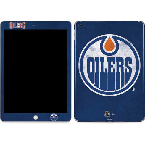 NHL Edmonton Oilers Distressed Apple iPad Skin