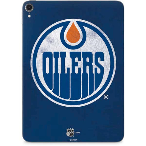 NHL Edmonton Oilers Distressed Apple iPad Pro Skin