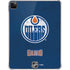 NHL Edmonton Oilers Distressed iPad Pro 11in (2024) Clear Case