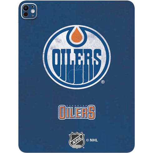 NHL Edmonton Oilers Distressed iPad Pro 13in M4 (2024) Skin