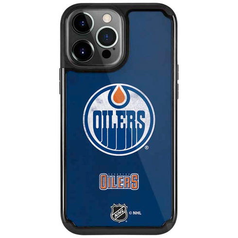 NHL Edmonton Oilers Distressed iPhone Cases
