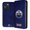 NHL Edmonton Oilers Distressed iPhone 15 Plus Folio Case