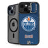 NHL Edmonton Oilers Distressed iPhone 15 Plus Kickstand Case
