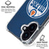 NHL Edmonton Oilers Distressed iPhone 16 Clear Case