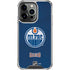 NHL Edmonton Oilers Distressed iPhone 16 Pro Clear Case