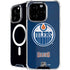 NHL Edmonton Oilers Distressed iPhone 16 Pro Max MagSafe Case