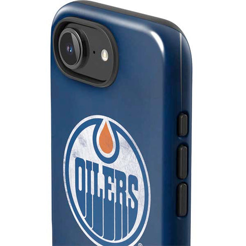 NHL Edmonton Oilers Distressed iPhone 16e Impact Case