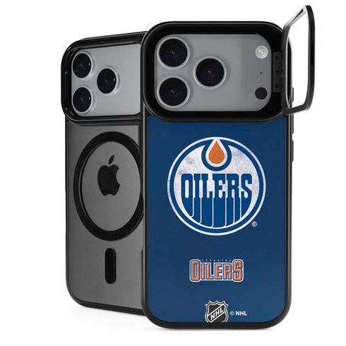 NHL Edmonton Oilers Distressed iPhone 18 Pro Kickstand Case