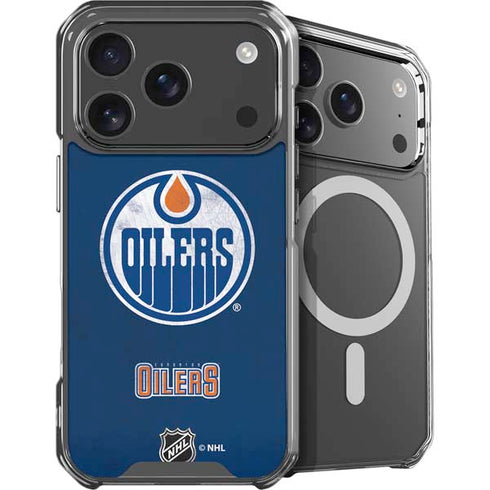 NHL Edmonton Oilers Distressed iPhone 18 Pro Max MagSafe Case