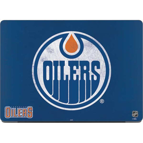 NHL Edmonton Oilers Distressed Apple MacBook Pro 14-inch Skin