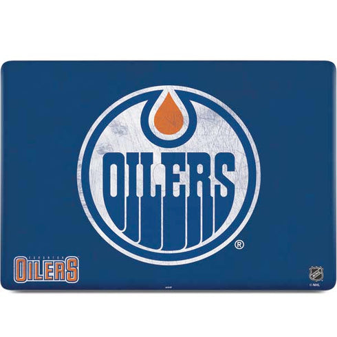 NHL Edmonton Oilers Distressed MacBook Skins