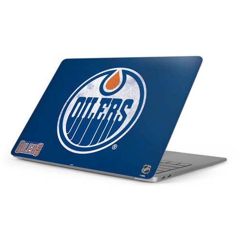 NHL Edmonton Oilers Distressed Apple MacBook Pro 16-inch Skin
