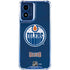 NHL Edmonton Oilers Distressed Moto G Play 4G (2024) Clear Case