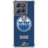NHL Edmonton Oilers Distressed Moto G Stylus 5G (2025) Clear Case