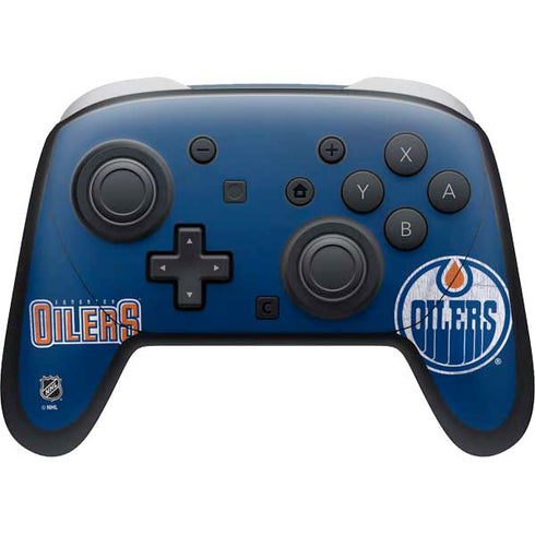 NHL Edmonton Oilers Distressed Nintendo Skins