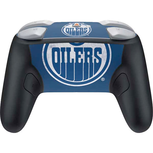 NHL Edmonton Oilers Distressed Nintendo Switch 2 (2025) Pro Controller Skin