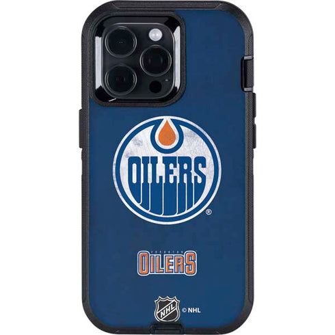 NHL Edmonton Oilers Distressed Otterbox Defender iPhone Skin