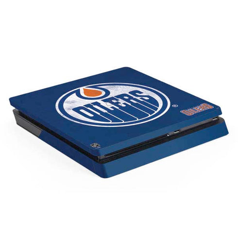 NHL Edmonton Oilers Distressed PlayStation PS4 Skins