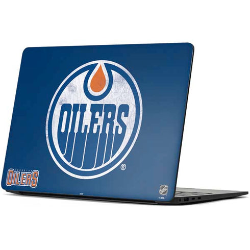 NHL Edmonton Oilers Distressed Surface Laptop 7 13.8in Skin
