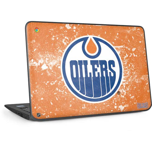 NHL Edmonton Oilers Frozen HP Chromebook Skin
