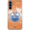 NHL Edmonton Oilers Frozen Galaxy A35 5G Clear Case