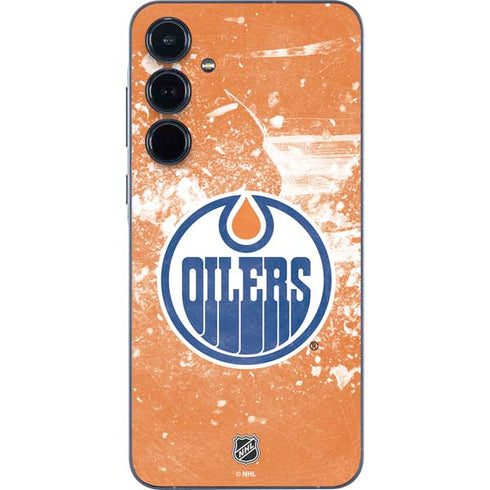 NHL Edmonton Oilers Frozen Galaxy A35 5G Skin