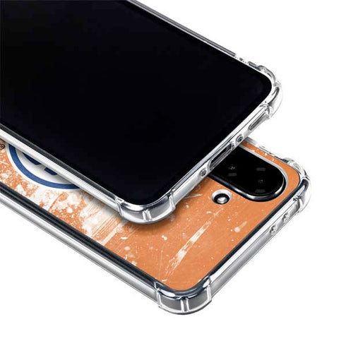 NHL Edmonton Oilers Frozen Galaxy A36 5G Clear Case