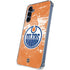 NHL Edmonton Oilers Frozen Galaxy A55 5G Clear Case
