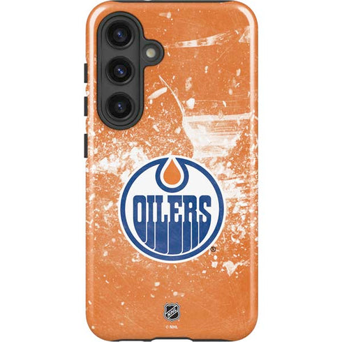 NHL Edmonton Oilers Frozen Galaxy S25 Impact Case