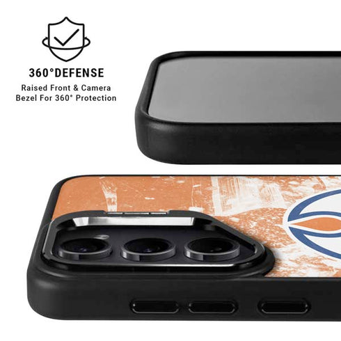 NHL Edmonton Oilers Frozen Galaxy S25 Kickstand Case