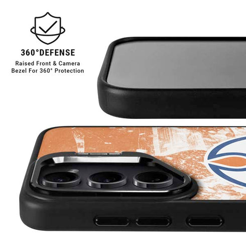 NHL Edmonton Oilers Frozen Galaxy S24 Plus Kickstand Case